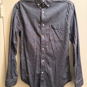 Goodfellow & Co Dark Gray Button-Down Shirt | Small